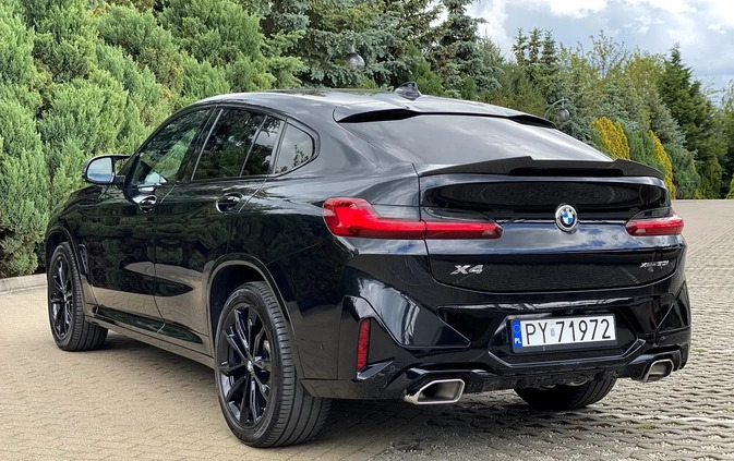 BMW X4 cena 229900 przebieg: 36800, rok produkcji 2022 z Wrocław małe 704